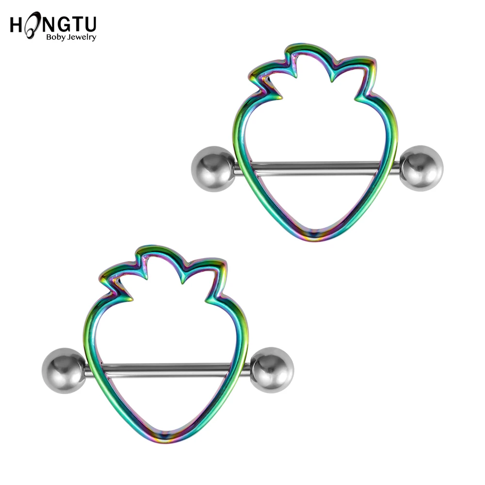 Кольцо для сосков женское из нержавеющей стали ювелирное украшение пирсинга с