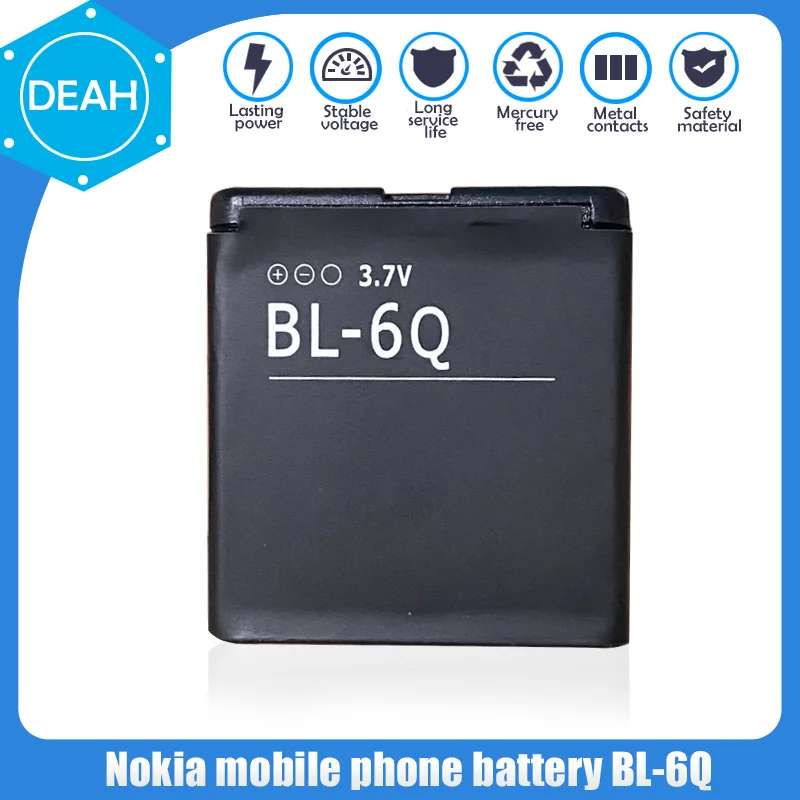 Литий-полимерный аккумулятор для Nokia 3 7 Classic 970 6700C 6700 7900 s 1 шт. | Электроника