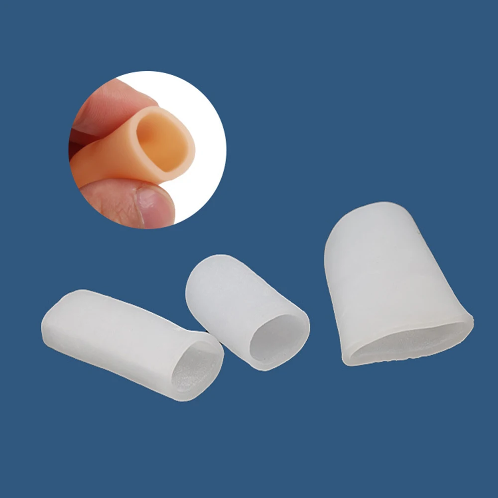 2 шт. / Пара силиконовый гелевый защитный колпачок для носка Saparator Protector гель