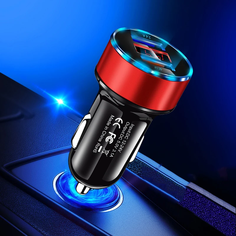 Автомобильный Зарядное устройство QC 3 0 магнитный Тип C кабель для телефона Redmi 10X 9