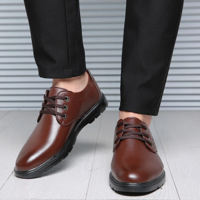 VESONAL/2019 г. Весенне-Осенняя обувь из искусственной кожи мужские винтажные