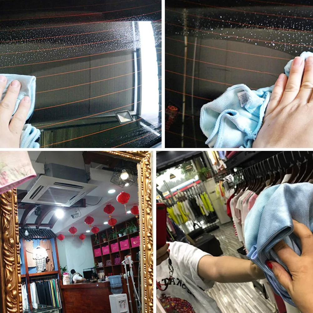 3/5/6 шт. супер мягкой микрофибры Кухня блюдо ткань с высокой пропускной