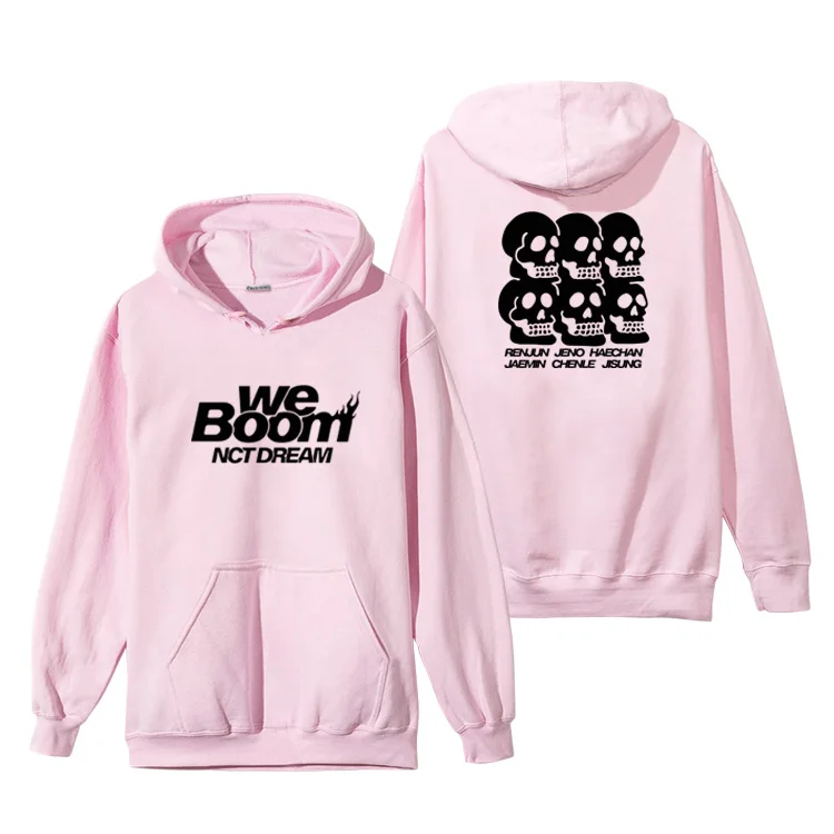 Новые толстовки Fadun с принтом NCT Dream Kpop We Boom капюшоном для мужчин и женщин