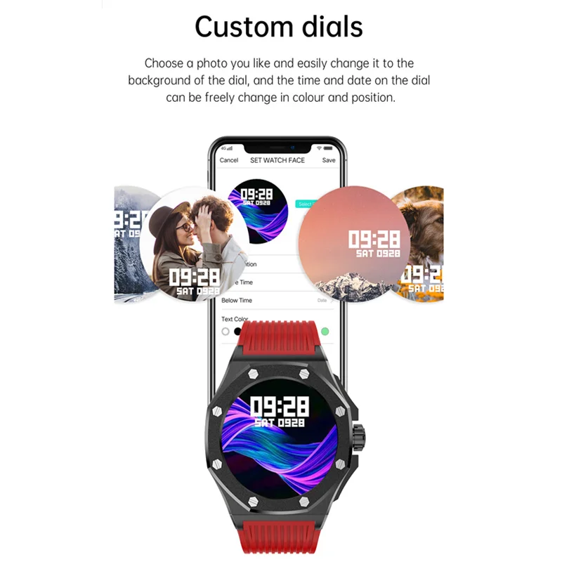 Smartwatch F9 Smart Male Watch Custom Watchface Multi-Sports Mode Fitness Tracker Waterproof IP67 Message Notificaion Clock | Электроника
