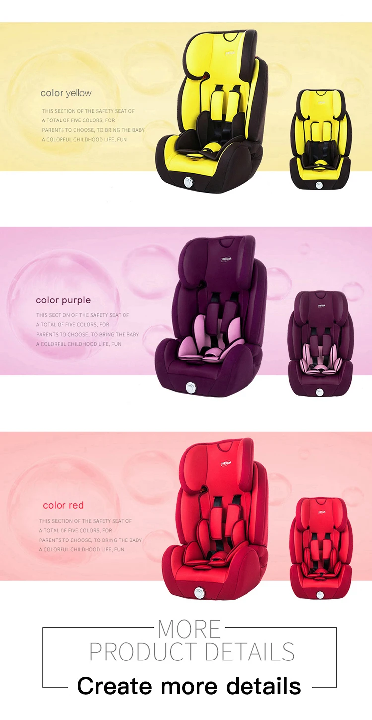 Teknum детское безопасное сиденье isofix9-12 месячного ребенка от 0 до 4 лет, простое и портативное, чтобы лежать