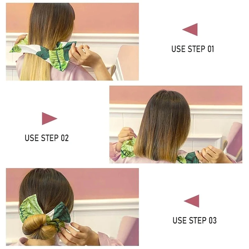 Deft пучок для волос винтажная быстрая легкая сделай сам Французская ткань твист