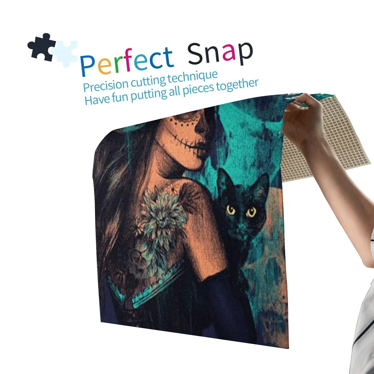 

Painting Anime Horror Skull Art 1000pcs Puzzle Toys for Adults Jigsaw Puzzles Homeschool Supplies Educational Puzzles Puzzles