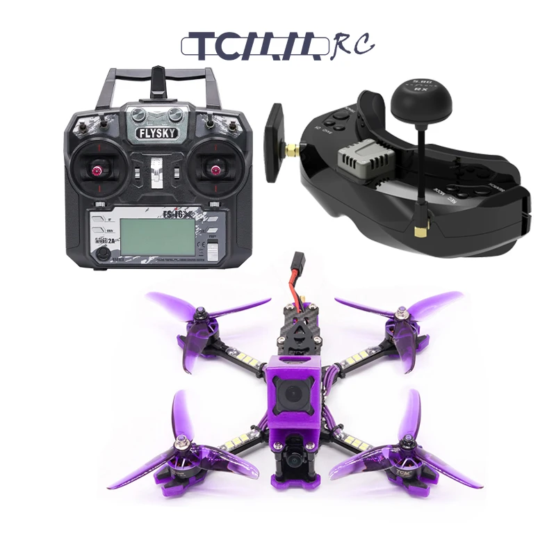 

Tcmmrc FPV Racing Drone Kit NightPhoenix 5 Inch 2206 1800kv F405 Bluetooth Flight Control Camouflage Foldable Propeller DIY Dron