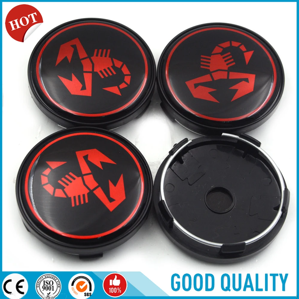 Высококачественная 4 шт./компл. 60 мм 3D скорпион центральный колпак на колесо