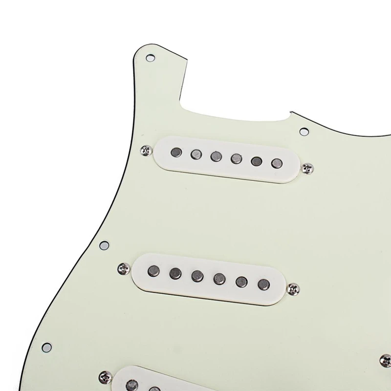 Prewired-Loaded Sss Pickguard Alnico V ЗВУКОСНИМАТЕЛИ ДЛЯ струйной гитары | Спорт и развлечения