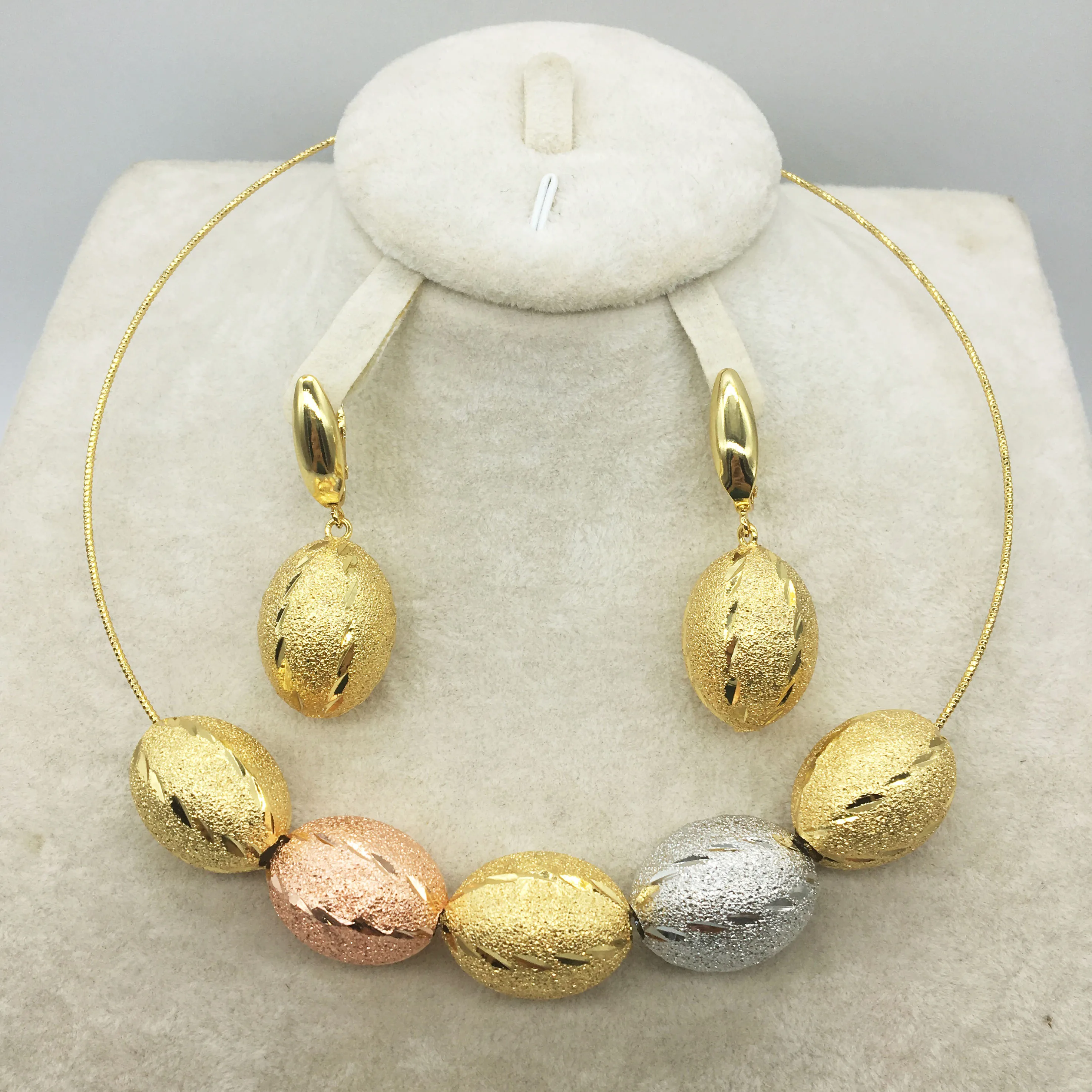 Новинка оптовая продажа великолепный Африканский жемчуг комплект украшений