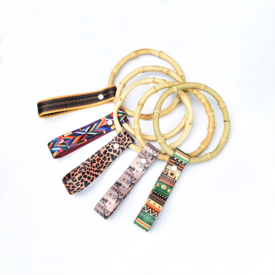 Специальный стиль Бамбуковый JDM Tsurikawa кольцо поезд автобус ручка ремешок для