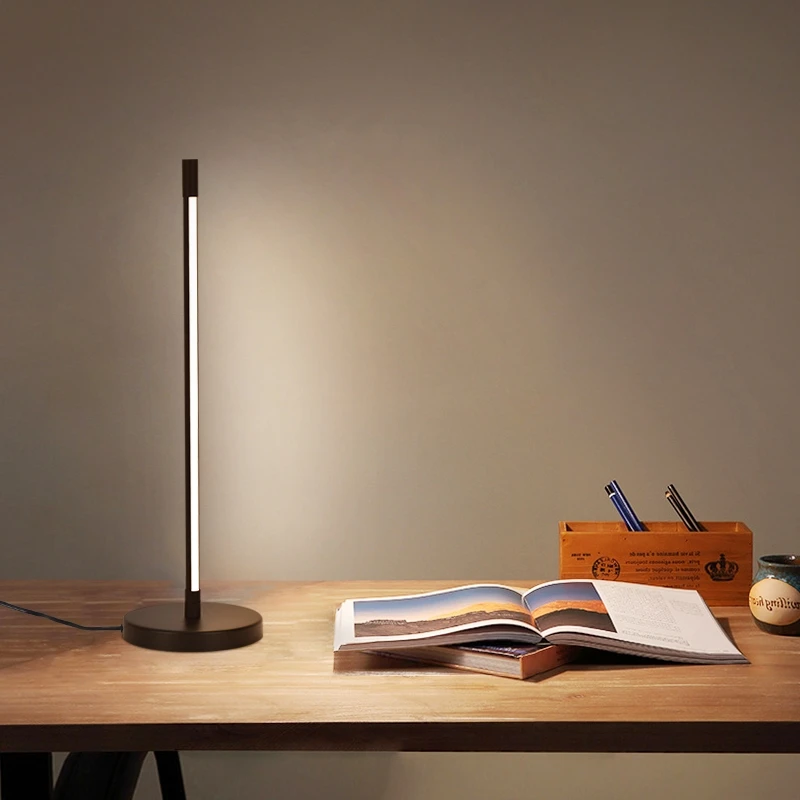 

Настольная лампа Nordic LED 110v 220v EU/US Plug минимализм Светодиодная настольная лампа для спальни прикроватная Гостиная Кабинет Светодиодный свети...