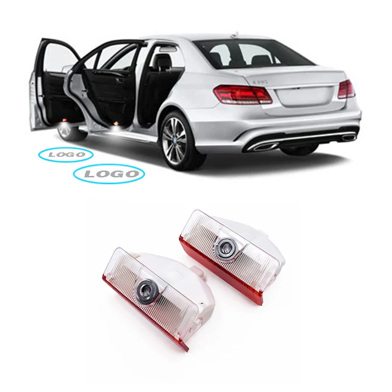 2 шт. для Mercedes Benz A B GLK Class X204 W169 W168 W245 светодиодный лазерный прожектор двери