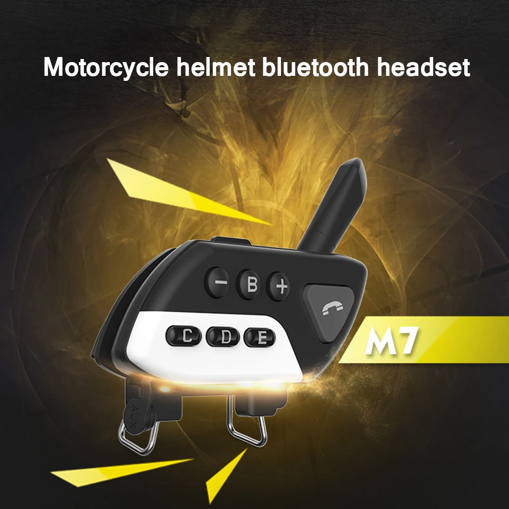 Bluetooth гарнитура для велосипедного шлема 5 0 интерком горного