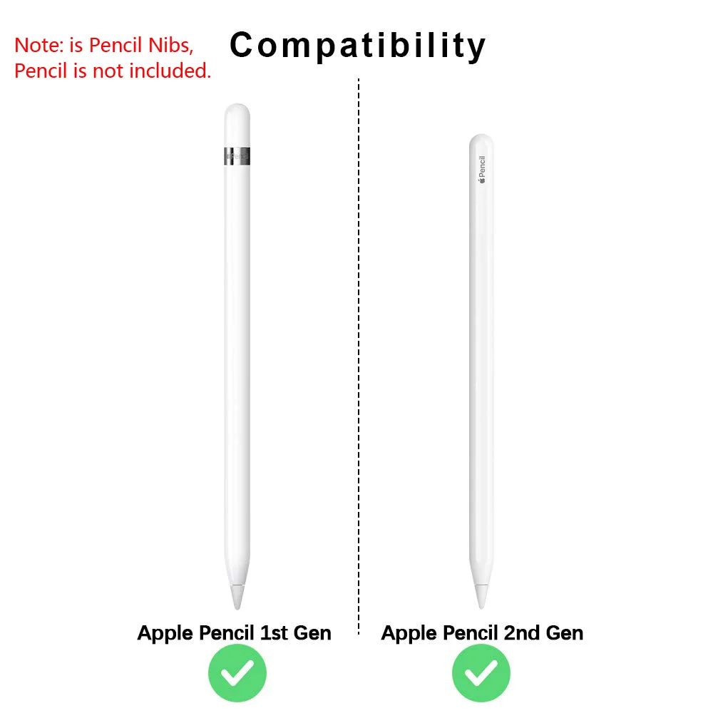 ZVRUA Spare Nib Tip Replacement For Apple Pencil iPad Pro Stylus Touchscreen Pen Nibs 1pcs | Компьютеры и офис