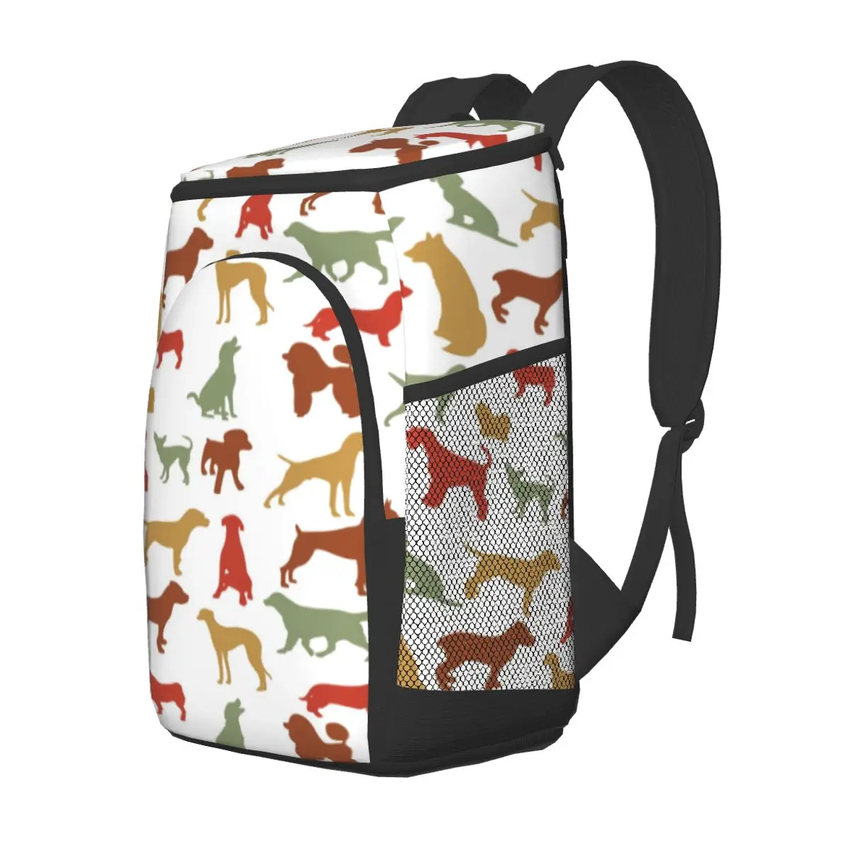 protable insulated thermal cooler waterproof lunch bag dog breed picnic camping backpack double shoulder wine bag free global shipping