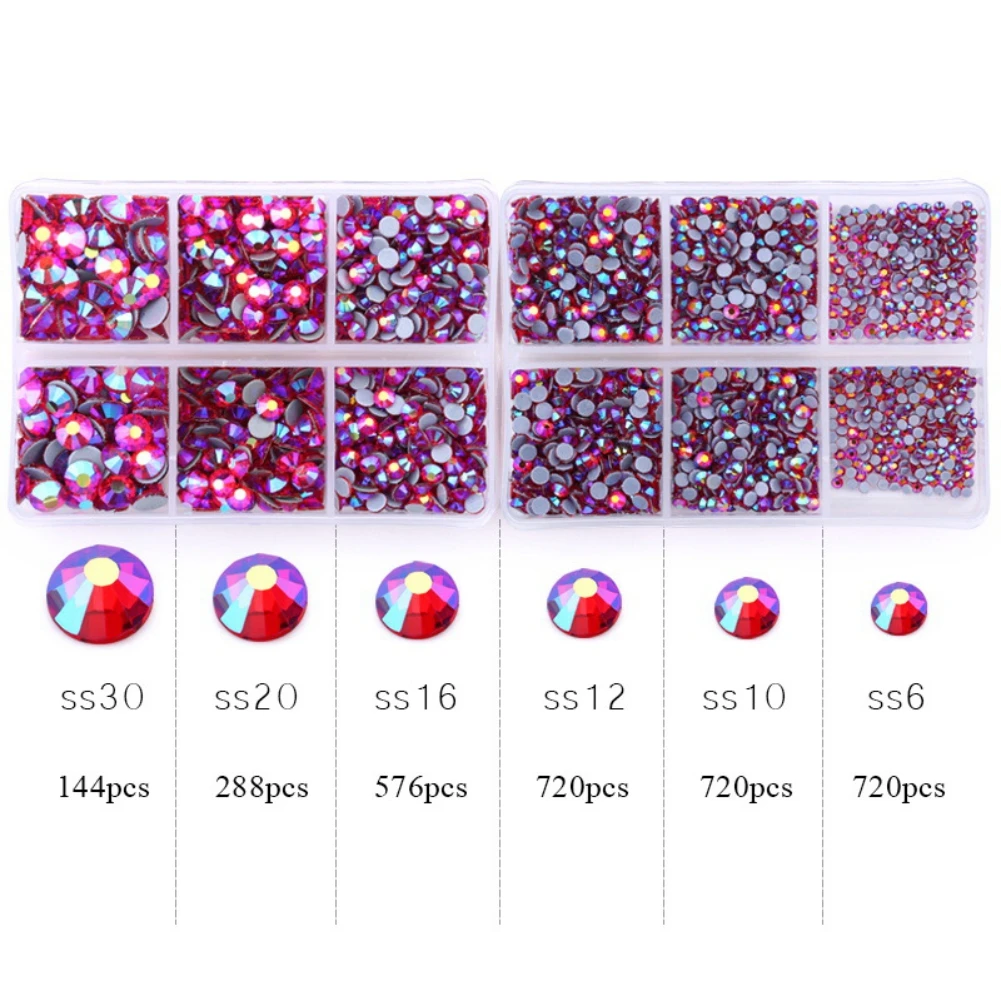 Дизайн ногтей Стразы пламени стразы s бусины с плоской обратной стороной для нейл