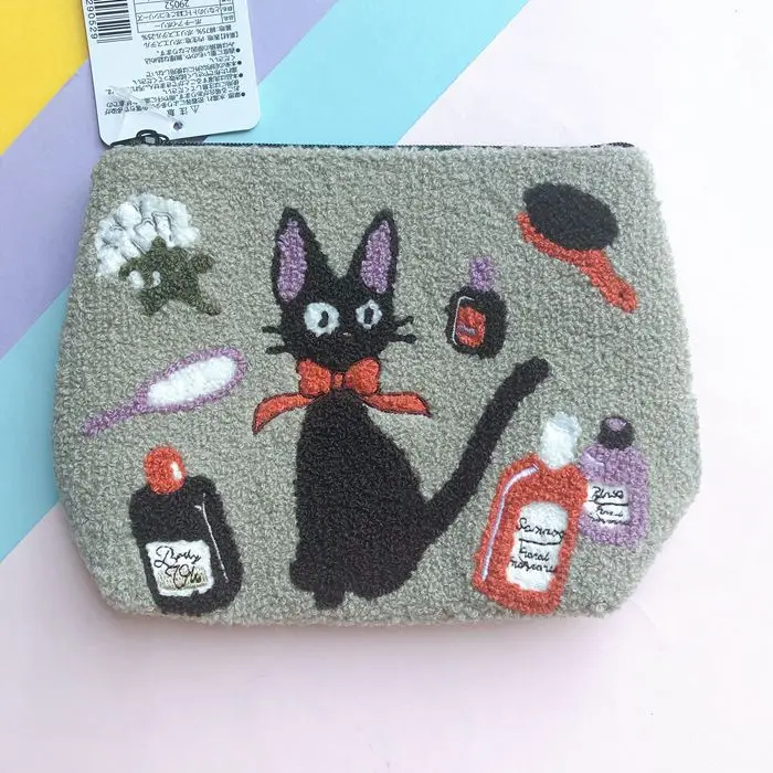 Милый сервис доставки Kiki Тоторо, сумка на плечо, сумка-тоут, клатч, сумка для макияжа, сумка, женский красивый чехол, органайзер, сумки для хранения - Цвет: Kiki Makeup Bag