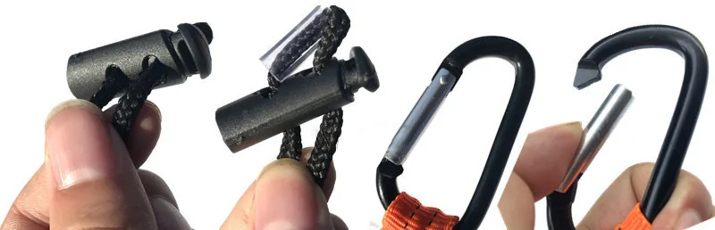 Protective Slings Fall Protection Rope Safety Lanyard Rock Climbing Elastic Ropes Survival Equipment for Outdoor Activity Sling