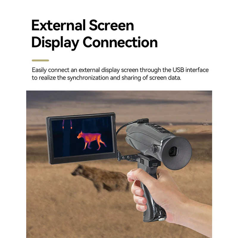 Фотокамера для охоты Монокуляр ночного видения тепловизор дикий кабан волк