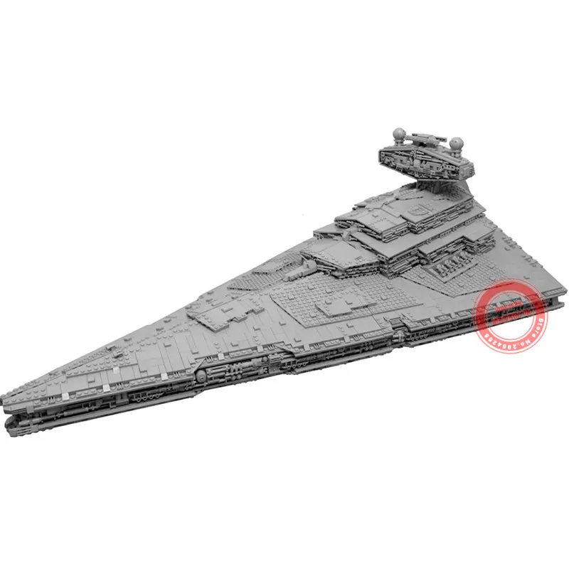 

New 15310PCS MOC-9018 Imperial Star Destroyer Moderately Space Wars Sized ISD Full Interior Building Block Brick Toy Kid