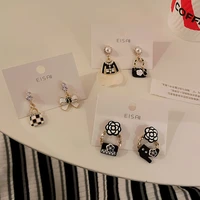 juno korean fashion stud earrings accessories for women earring boucle oreille femme accessoires pendientes plata 925 mujer