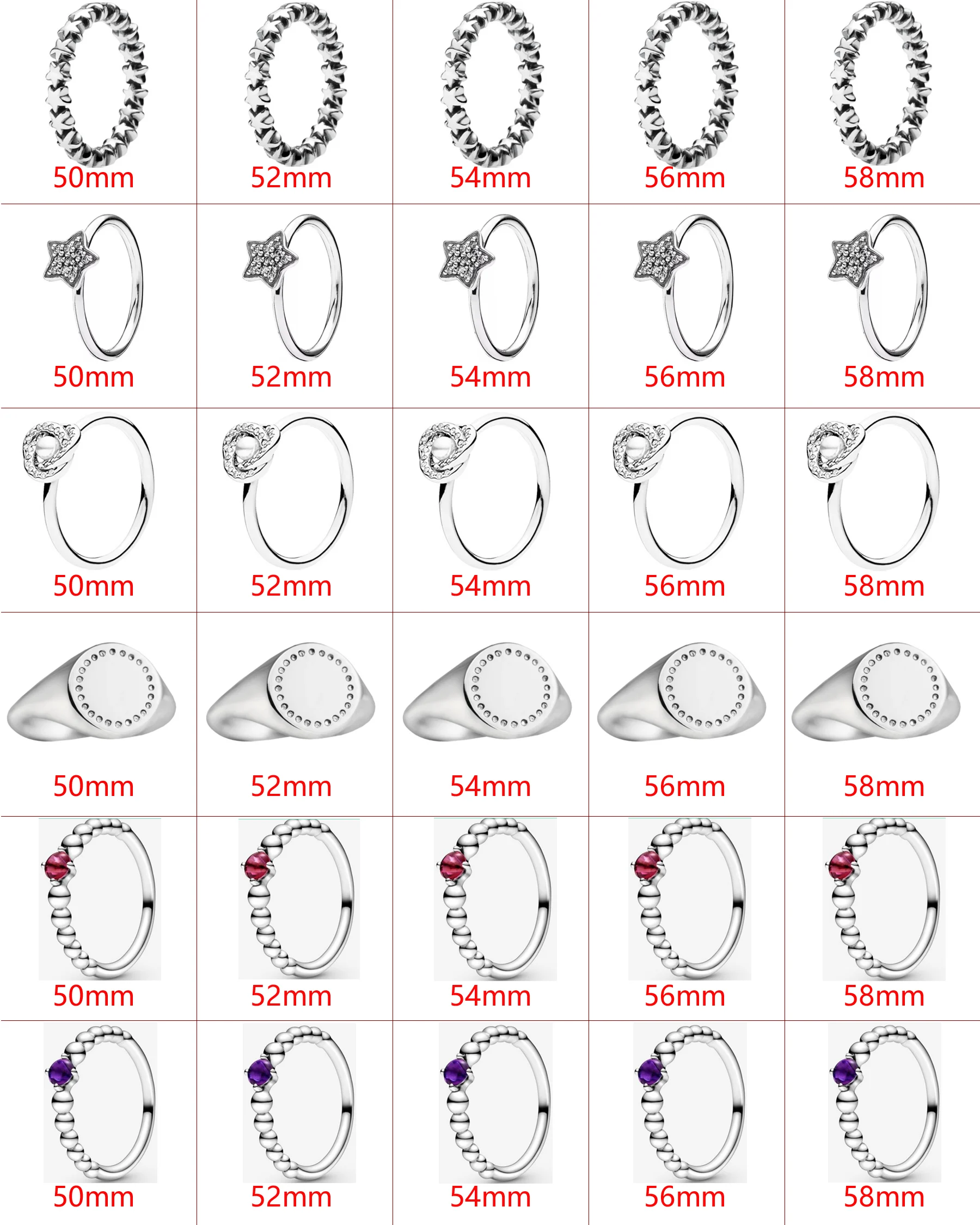 

2021 new style 925 sterling silver fashion DIY cartoon creative ring jewelry factory direct sales