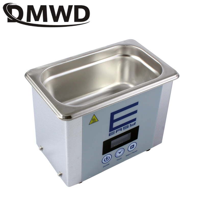 Цифровой ультразвуковой очиститель для ванн Омыватель из нержавеющей стали очки
