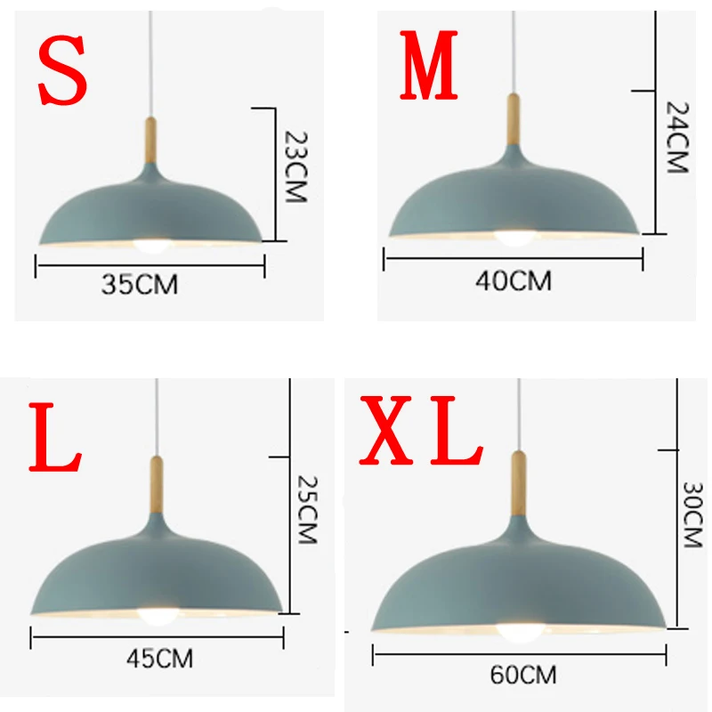 Скандинавские подвесные светильники Macaron для помещений минималистичный цветной