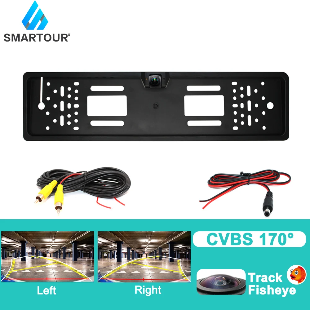 HD объектив рыбий глаз ночного видения Автомобильная камера заднего вида