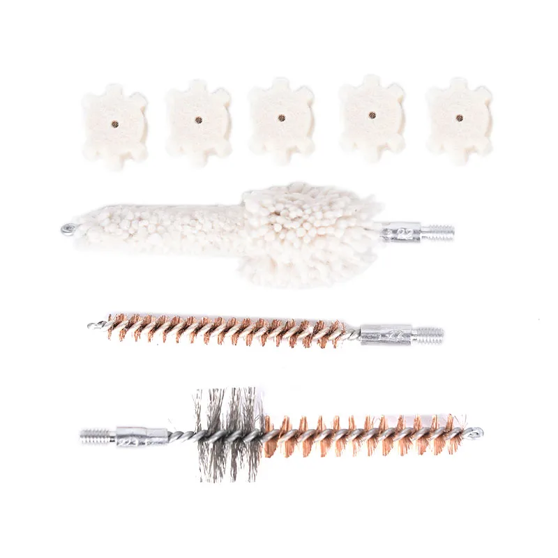 

8pcs/set Professional Pocket Pistol Gun Cleaning Kit Pistol Pole Brush Cleaning Tool