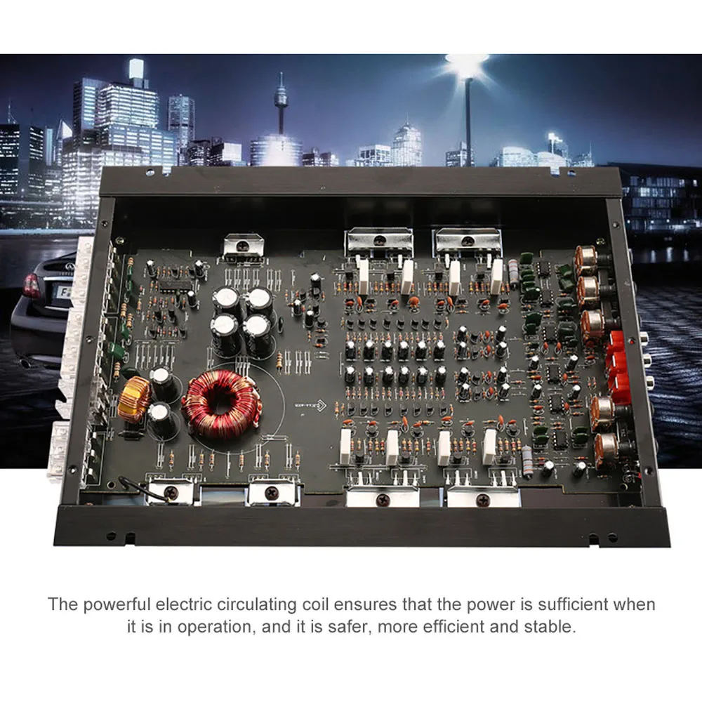 Мощность усилитель транспортных средствах высокого 5800W 4-канальный установка