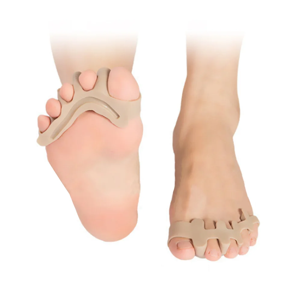 1 пара Уход за ногами распределитель мягкий вальгусный растягивающийся