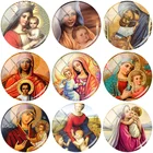 Женские Подарочные аксессуары JOINBEAUTY ручной работы, модель Девы Марии, аксессуары для изготовления ювелирных изделий своими руками VM72