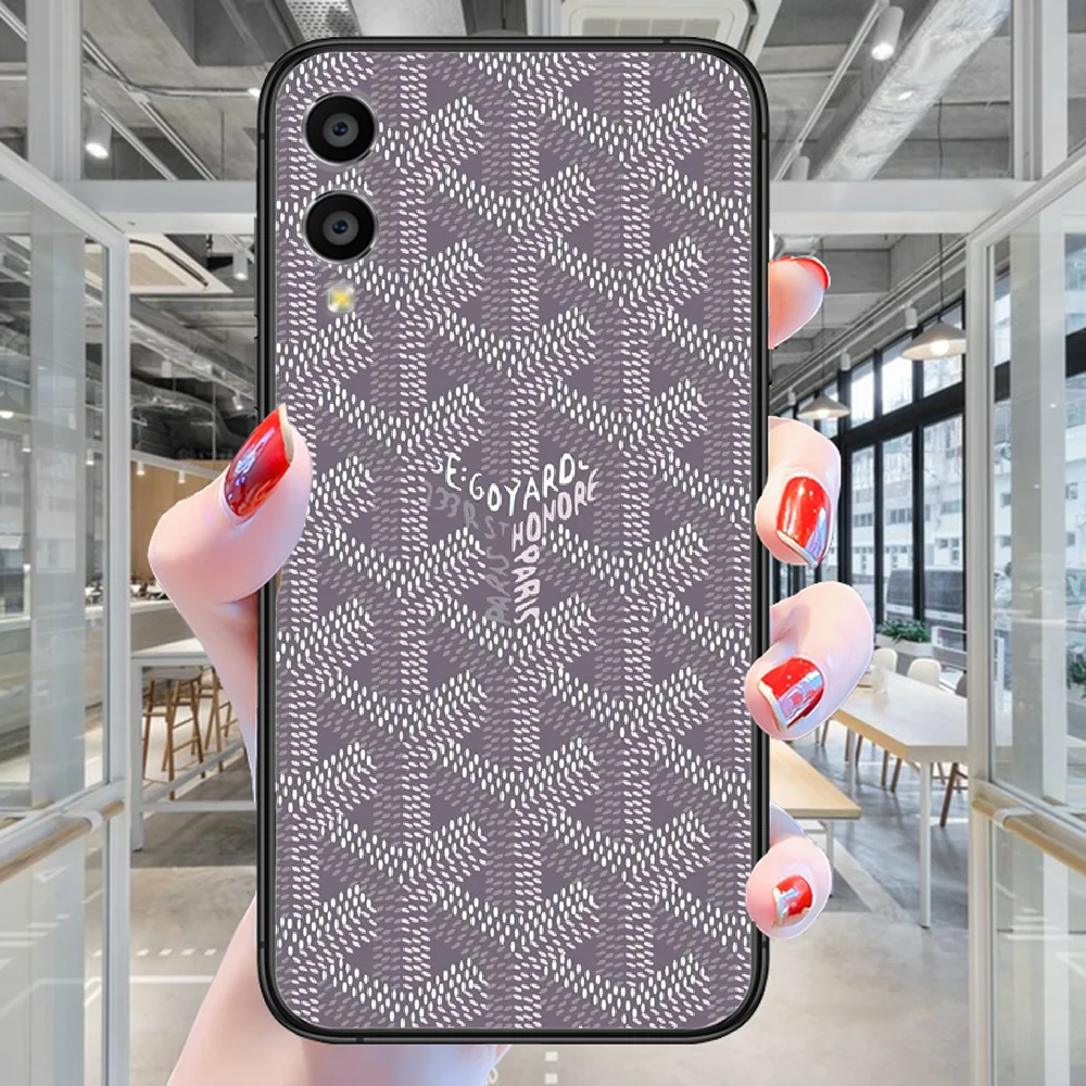 

Fashion Design Brand Phone case For Huawei Honor 6A 7A 7C 8 8A 8X 9 9X 10 10i 20 Lite Pro Play black Back Trend Waterproof