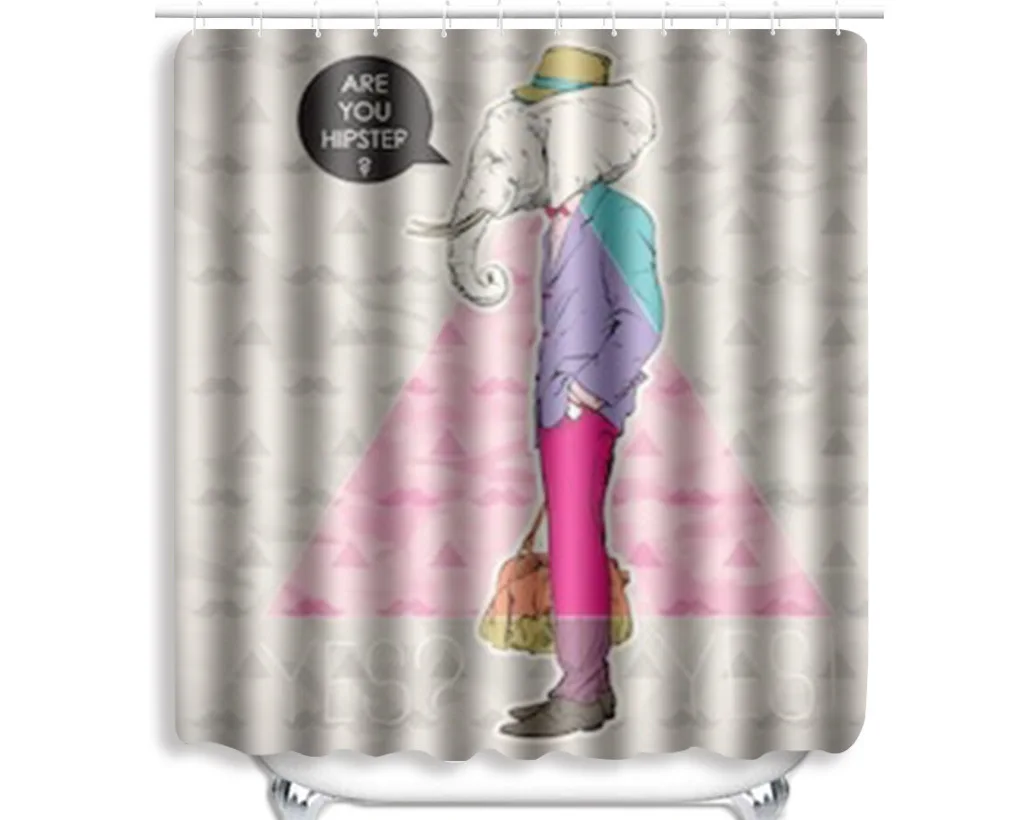 Zeegle креативная занавеска для душа ванной водонепроницаемая украшение учетная