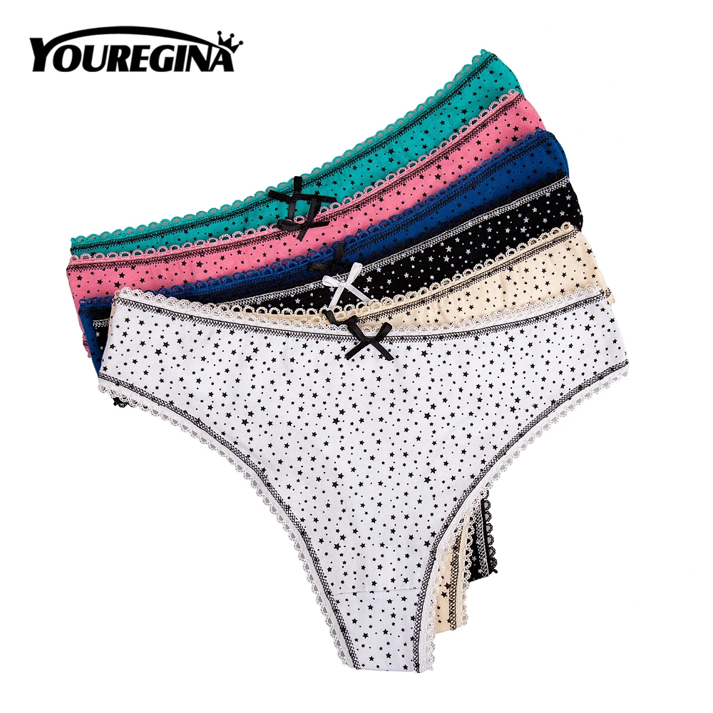 YOUREGINA женские хлопковые сексуальные трусики стринги Женское белье красивое с