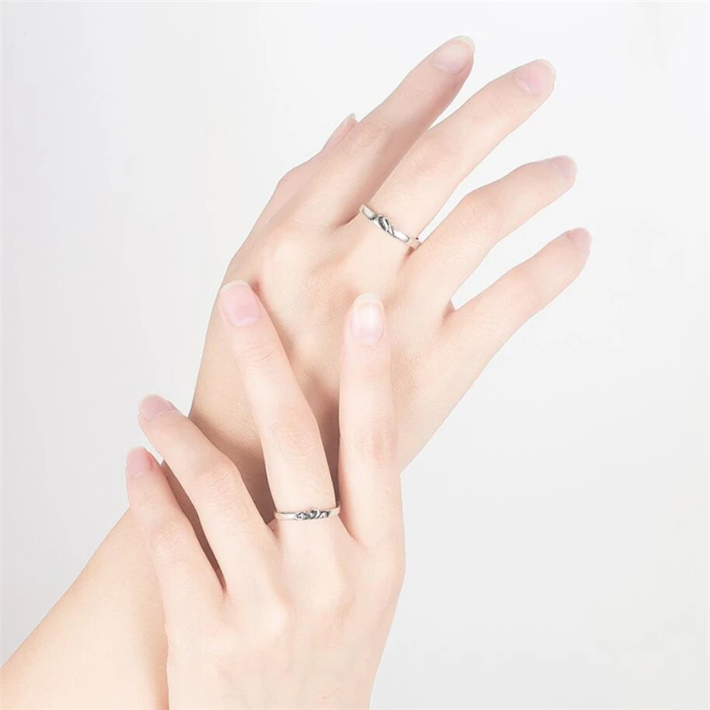 Женское Открытое кольцо с изменяемым размером в стиле ретро | Украшения и