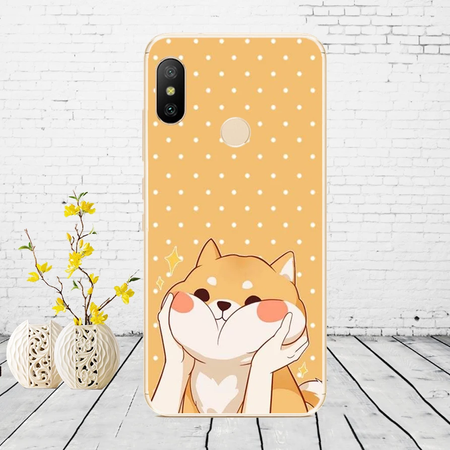 J44 Силиконовый чехол для Xiaomi mi A2 LITE, чехол с полной защитой, мягкая задняя крышка из ТПУ, чехол для телефона s для Xio mi A2 LITE, бампер - Цвет: J44