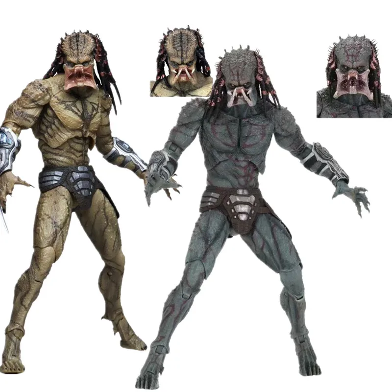 Армированный убийца фигура хищника NECA Ultimate без маски ПВХ Коллекционная модель