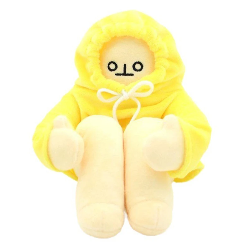 

2021 New Cute Plush Banana Toy Man with Multiple Funny Poses Changeable Banana Man Doll Soft Pillow Doll Decompression Toys