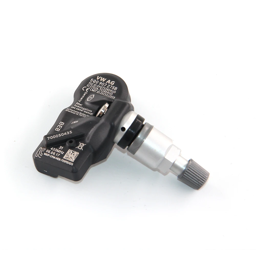 1PC TTP 4 шт. TPMS датчик давления в автомобильных шинах Система контроля клапанов 5Q0907275B для Audi Skoda A3 A7 A6 Volkswagen 433 МГц - Цвет: 1PC