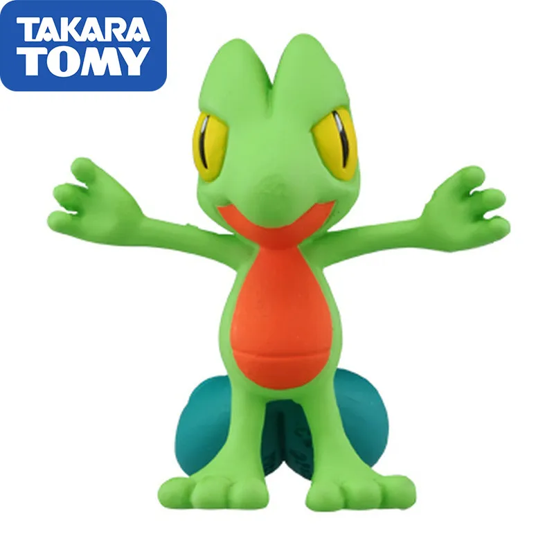 Кукла Покемон TAKARA TOMY Treecko Подлинная японская версия MC экшн фигурка коллекция