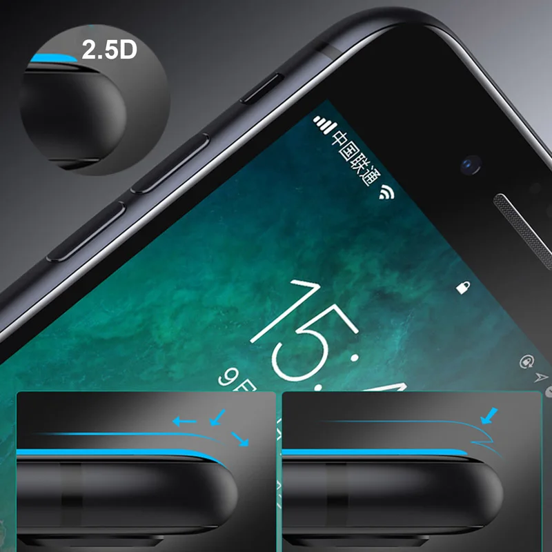 2 шт./компл. защитный Стекло 0 26 мм 2.5D ультратонкий Экран протектор для iPhone7Plus 8Plus
