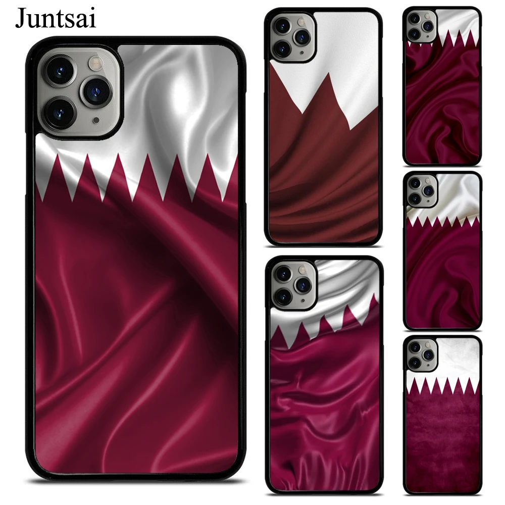 Чехол с флагом Катара и национальным баннером для iphone 12 Mini 11 Pro Max X XR XS SE 2020 6s 7 8 Plus 5