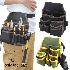 Сумка для инструментов, быстросъемный держатель, износостойкая, для электрика, прочная, из ткани Оксфорд, с ремнем, с регулируемой пряжкой
