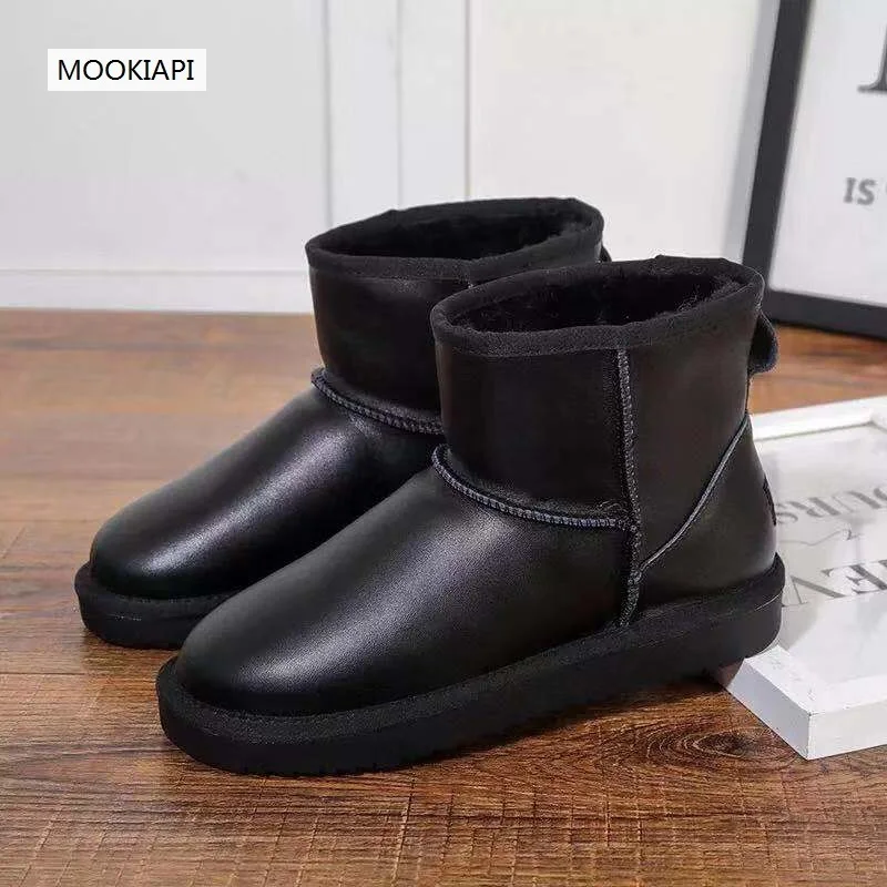 В 2019 году новейшие высококачественные мужские зимние ботинки из натуральной