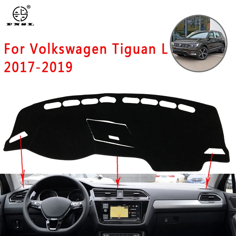 PNSL коврик для приборной панели автомобиля Volkswagen VW Tiguan MK2 2017 2018 2019 защита от солнца