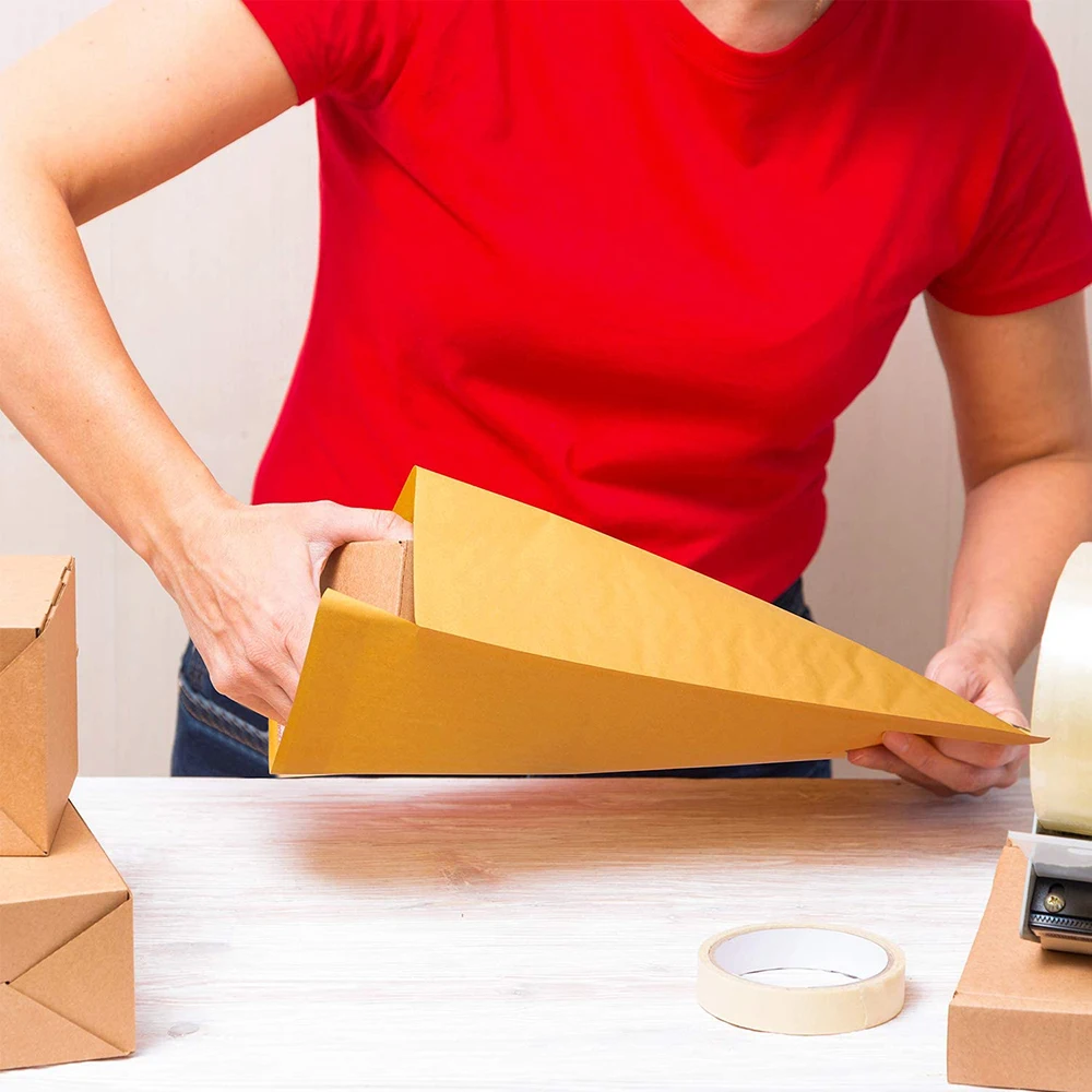 

10pcs Bubble Envelope Bag Yellow For Seal Lined Bags Self Mailer Envelopes Bag Bubble